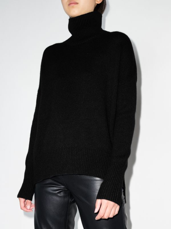 Lisa Yang Heidi High Neck Cashmere Sweater | Browns Knitted Sweaters
