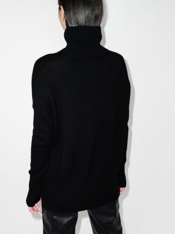 Lisa Yang Heidi High Neck Cashmere Sweater | Browns Knitted Sweaters