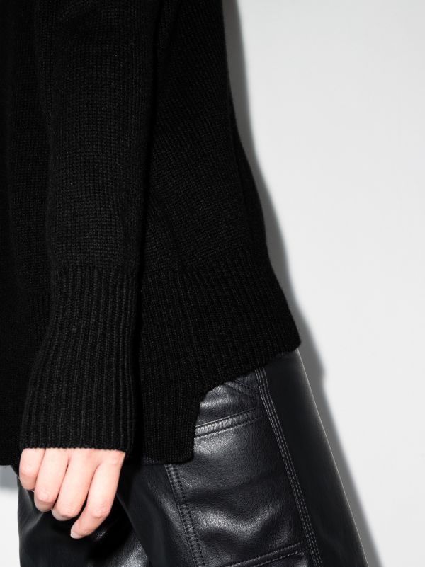 Lisa Yang Heidi High Neck Cashmere Sweater | Browns Knitted Sweaters