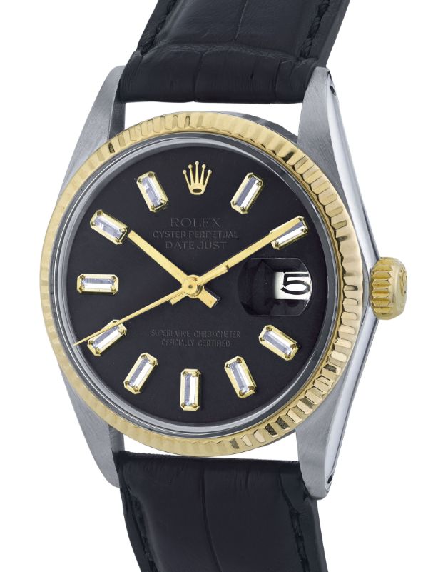 Lizzie Mandler Fine Jewelry Customised Datejust 35mm | Browns Watches