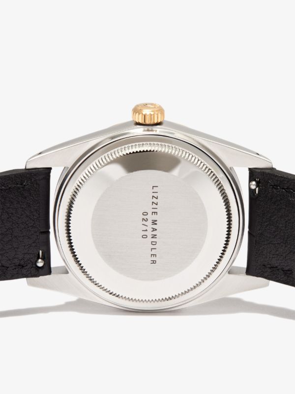 Lizzie Mandler Fine Jewelry Reworked Vintage Rolex Datejust Watch | Browns Fine Watches