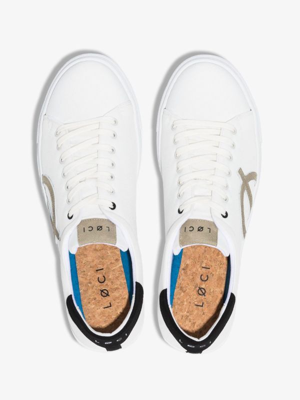 LØCI White Nine Low Top Sneakers | Browns Low-Tops
