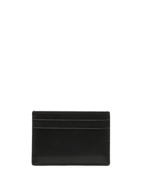 LOEWE Black Logo-Embossed Leather Card Holder | Browns Wallets & Purses