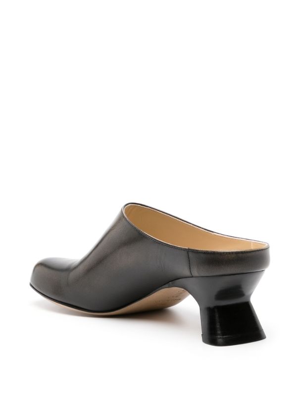 LOEWE Black Terra 45 Leather Mules | Browns Mules