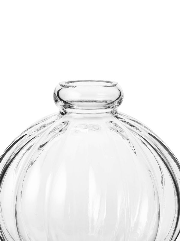 Louise Roe White Balloon 01 Glass Vase | Browns Vases