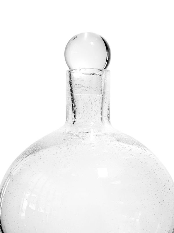 Louise Roe White Bubble Glass Carafe | Browns Vases