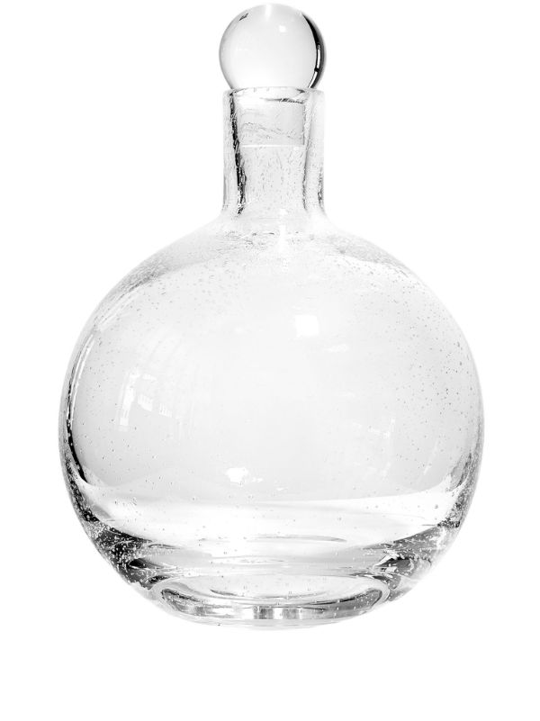 Louise Roe White Bubble Glass Carafe | Browns Vases