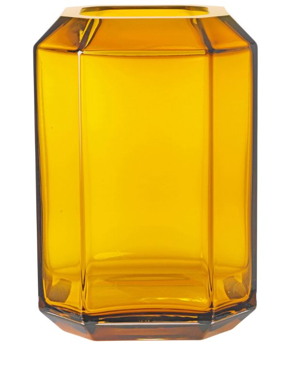 Louise Roe Yellow Jewel Glass Vase | Browns Vases