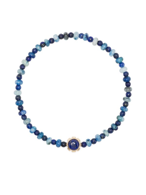 LUIS MORAIS 14K Yellow Gold Rotary Gemstone Bracelet | Browns Bracelets