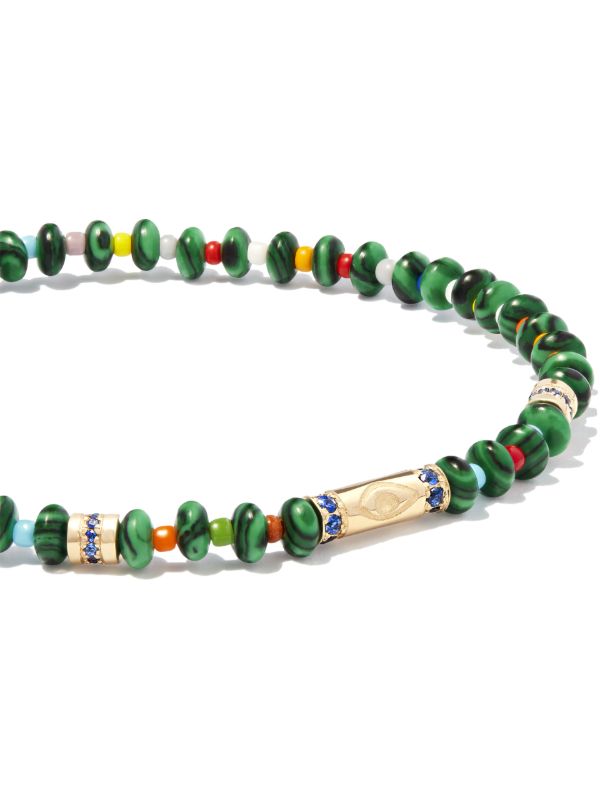 LUIS MORAIS 14K Yellow Gold Round Bolt Beaded Bracelet | Browns Bracelets