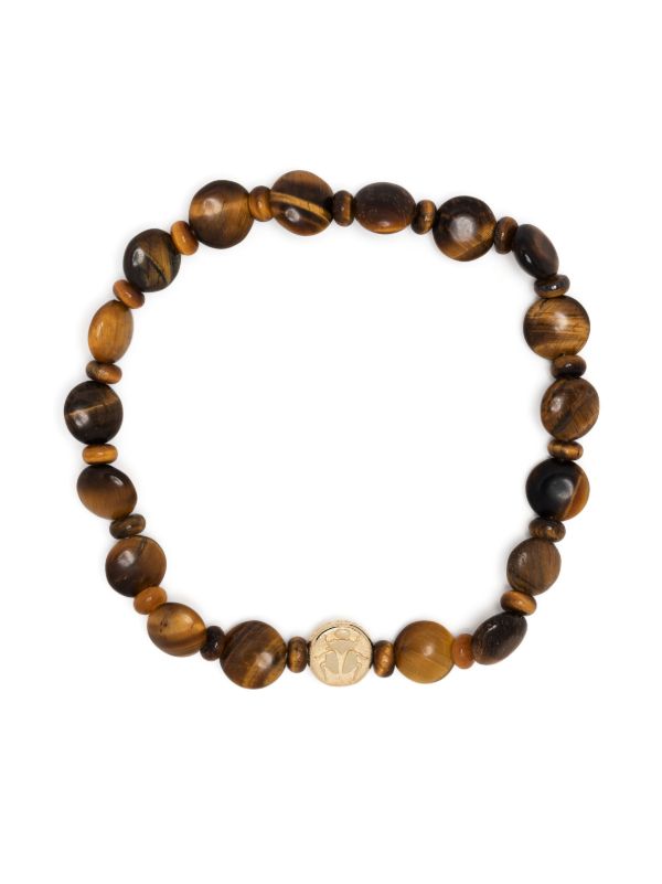 LUIS MORAIS 14K yellow gold Small Disk bracelet | Browns Bracelets