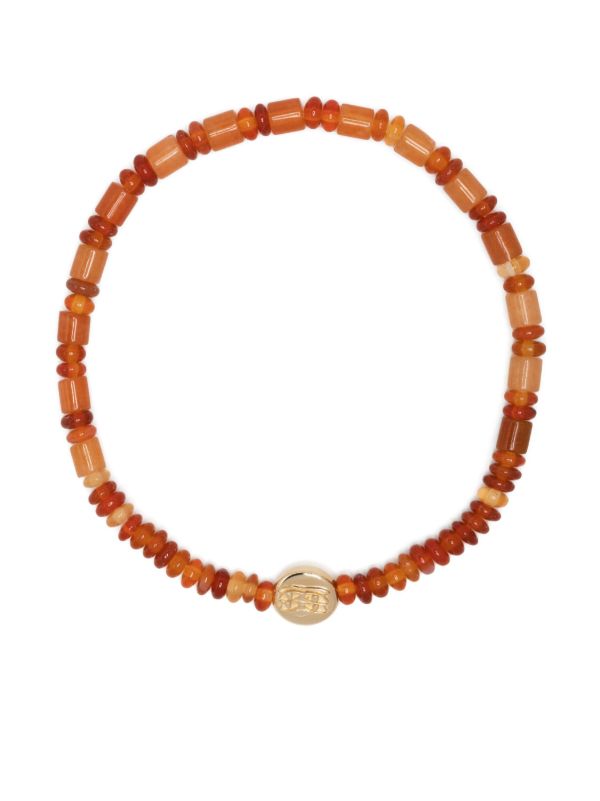 LUIS MORAIS 14K yellow gold Small Disk bracelet | Browns Bracelets