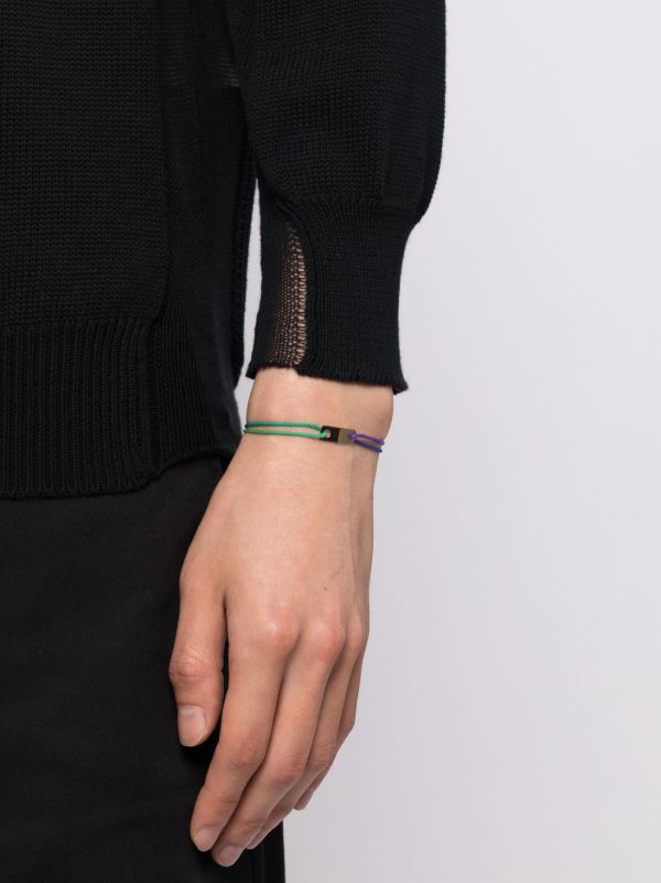 LUIS MORAIS 14K Yellow Gold Small Link ID Plate Bracelet | Browns Bracelets