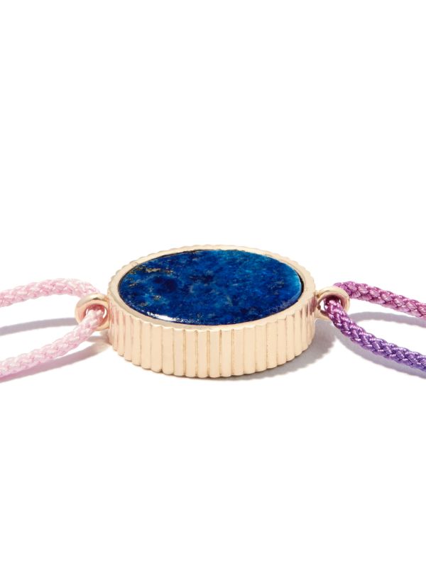 LUIS MORAIS 14K Yellow Gold The Good Times Skull Ombre Bracelet | Browns Bracelets