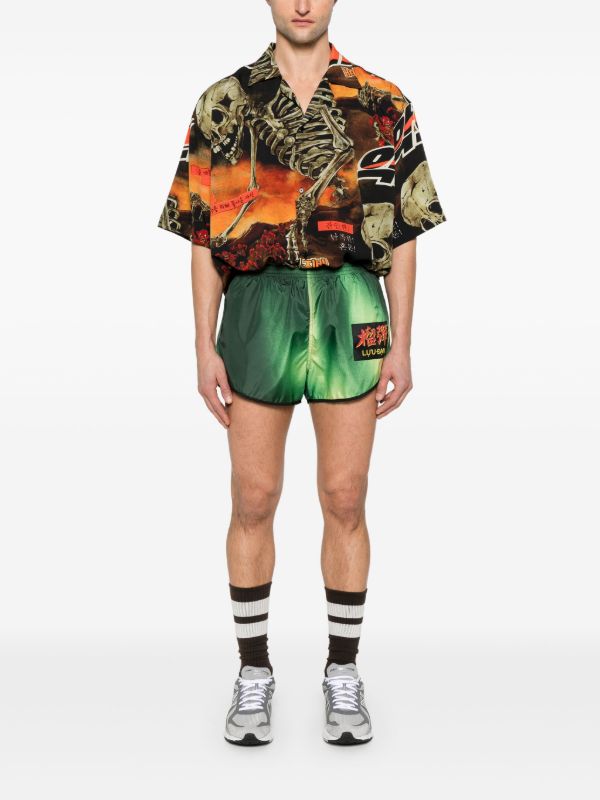 LỰU ĐẠN Retro Running Shorts | Browns Track & Running Shorts