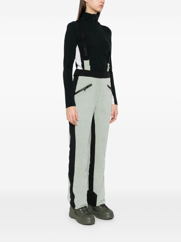 Mackage White Nyomi Ski Dungarees | Browns Ski All-In-One