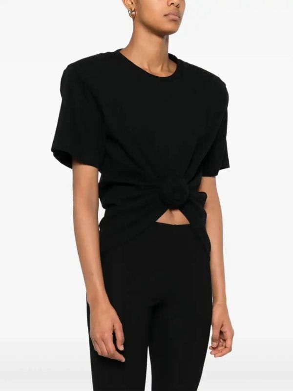 Magda Butrym Knotted T-Shirt | Browns T-Shirts & Jersey Shirts