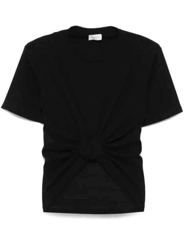 Magda Butrym Knotted T-Shirt | Browns T-Shirts & Jersey Shirts