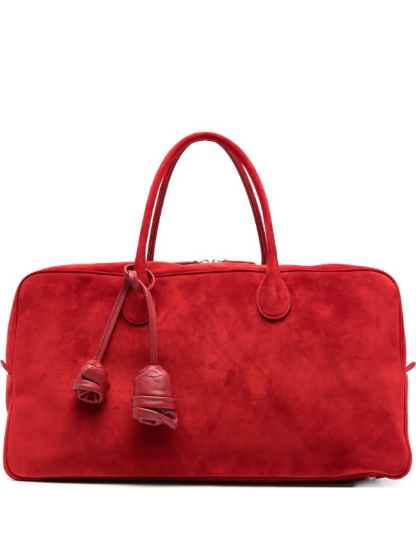 Magda Butrym large Brigitte suede tote bag | Browns Tote Bags