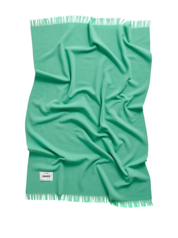 Magniberg Blue Virgin Wool Blanket | Browns Blankets & Throws