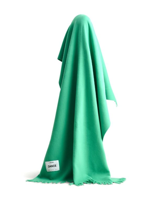 Magniberg Blue Virgin Wool Blanket | Browns Blankets & Throws