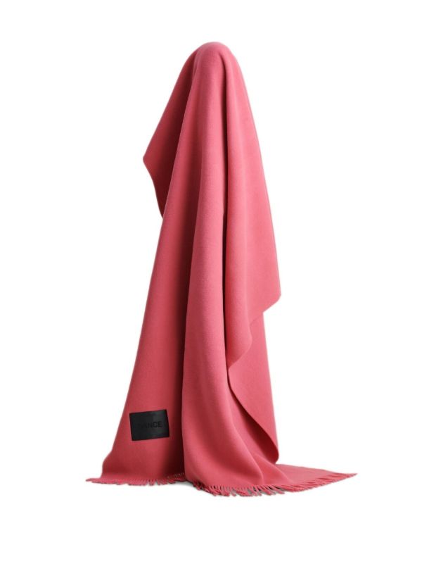 Magniberg Pink Virgin Wool Blanket | Browns Blankets & Throws