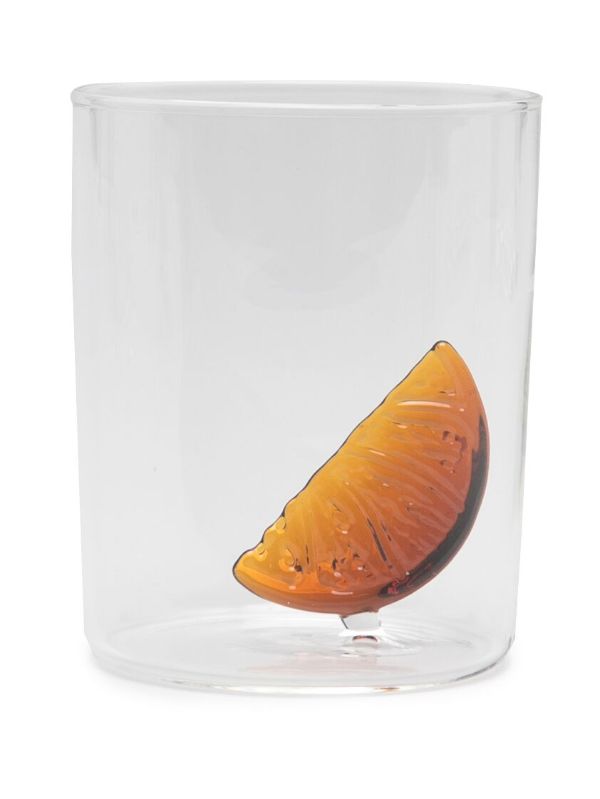 Maison Balzac Clear Orange-Slice Glass Set | Browns Cups & Tea Sets