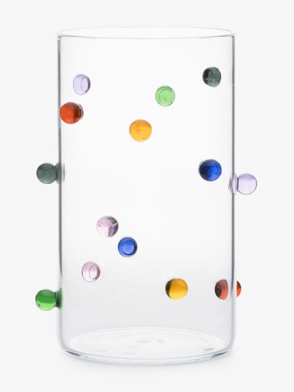 Maison Balzac Clear Pomponette Glass Vase | Browns Vases