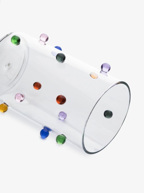 Maison Balzac Clear Pomponette Glass Vase | Browns Vases