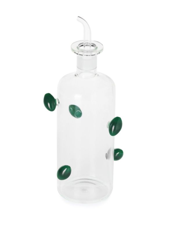 Maison Balzac Clear The Olive Glass Bottle | Browns Kitchen Accessories
