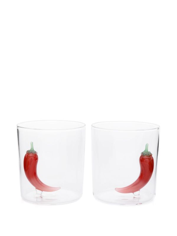 Maison Balzac X Browns Clear Picante Cocktail Glasses Set | Browns Glassware