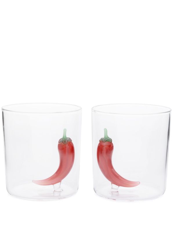 Maison Balzac X Browns Clear Picante Cocktail Glasses Set | Browns Glassware