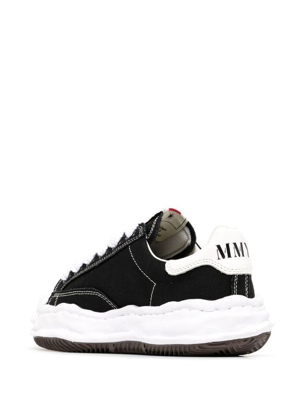 Maison MIHARA YASUHIRO Black Blakey Low Top Sneakers | Browns Low-Tops