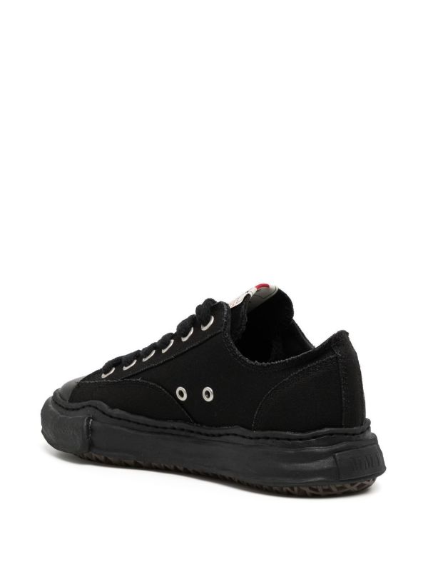 Maison MIHARA YASUHIRO Black Peterson23 Canvas Sneakers | Browns Low-Tops