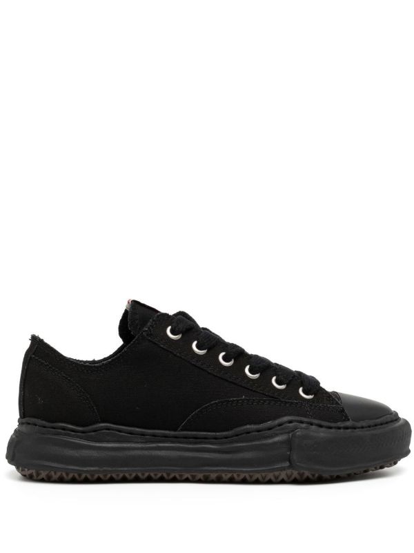 Maison MIHARA YASUHIRO black Peterson23 Canvas Sneakers | Browns Low-Tops