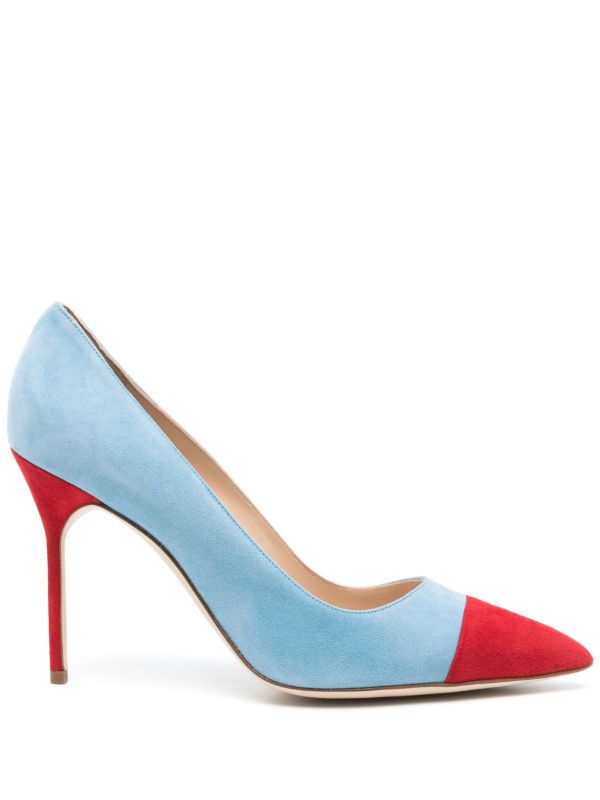 Manolo Blahnik 105mm Capcour pumps | Browns Pumps