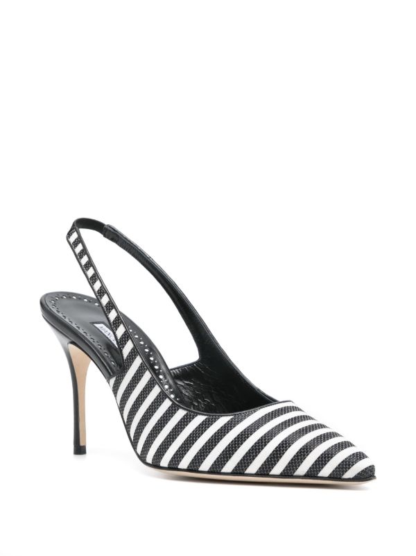 Manolo Blahnik 110mm Allu Pumps | Browns Pumps