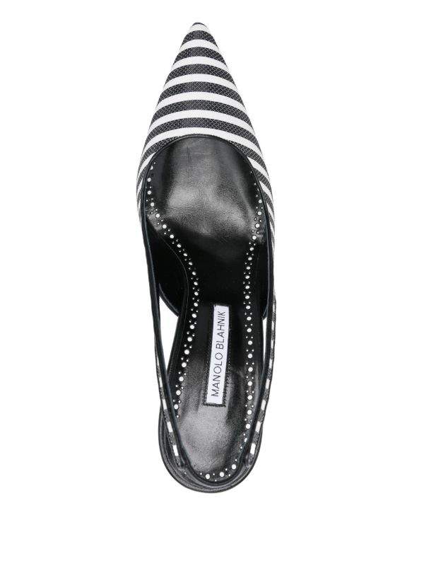 Manolo Blahnik 110mm Allu Pumps | Browns Pumps