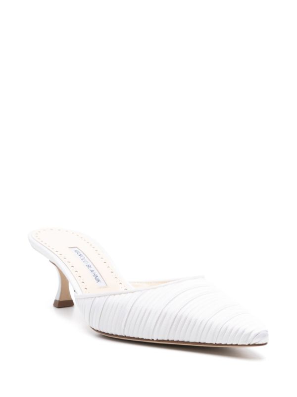 Manolo Blahnik 50mm Carolyne Mules | Browns Mules