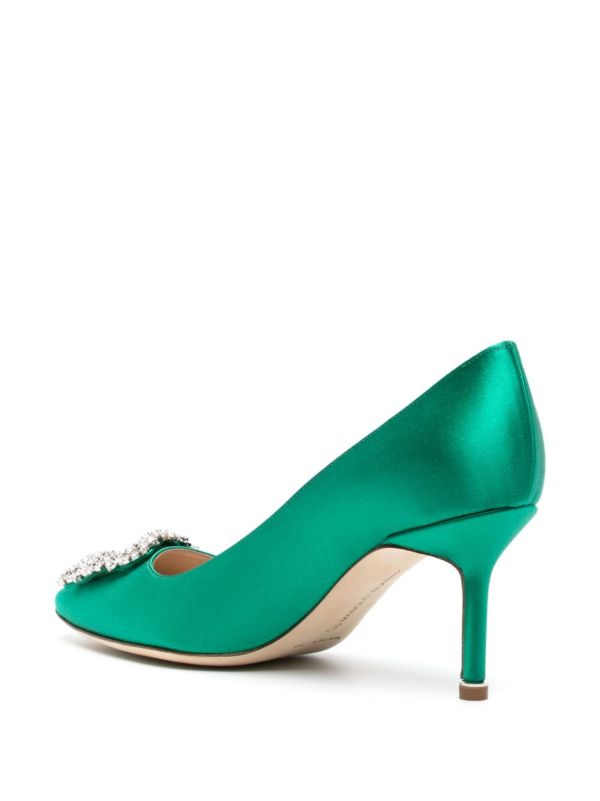 Manolo Blahnik 70mm Hangisi Pumps | Browns Pumps