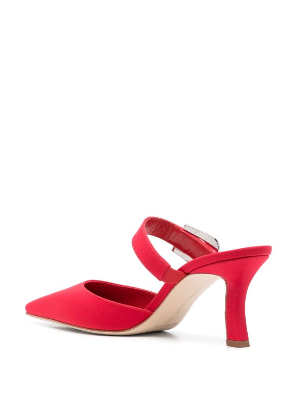 Manolo Blahnik 70mm Jabita Mules | Browns Mules
