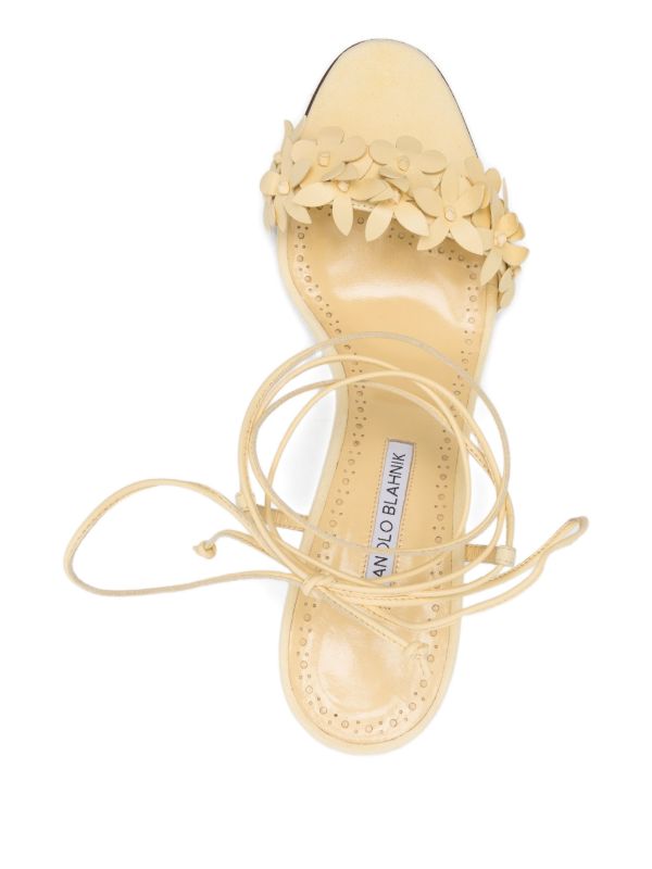 Manolo Blahnik 90mm Anista Heeled Sandals | Browns Sandals