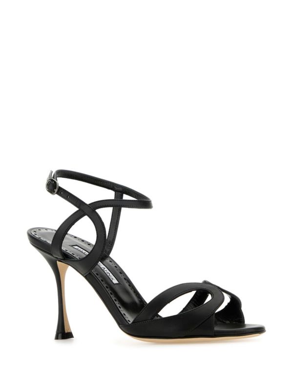 Manolo Blahnik 90mm Elfajrsan Sandals | Browns Pumps