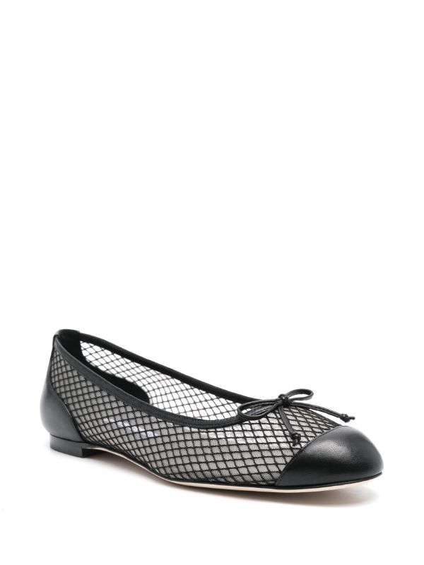 Manolo Blahnik Jatelah Ballet Flats | Browns Ballerina Shoes