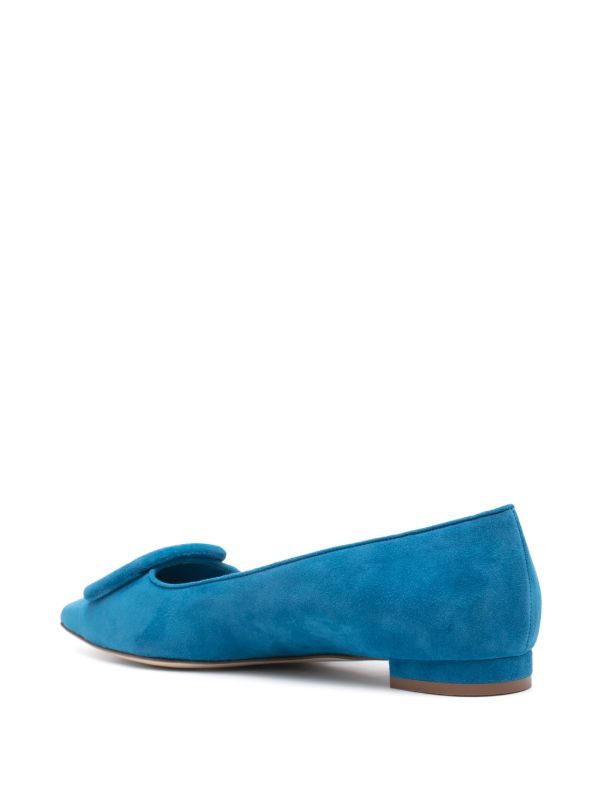 Manolo Blahnik Maysale Ballet Flats | Browns Ballerina Shoes
