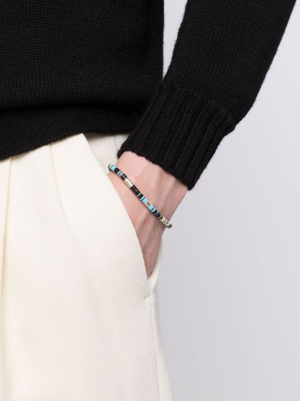 MAOR 18K White Gold Beaded Bracelet | Browns Bracelets