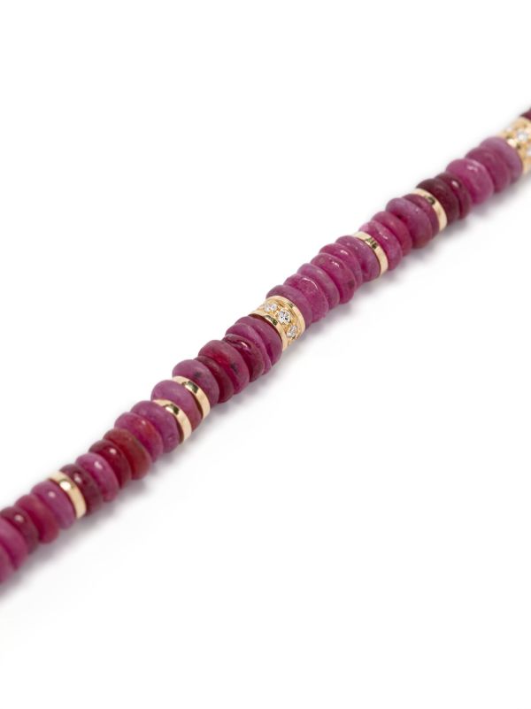 MAOR 18K Yellow Gold Beaded Bracelet | Browns Bracelets