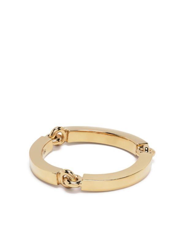 MAOR 18K Yellow Gold Caleum Link Band Ring | Browns Rings