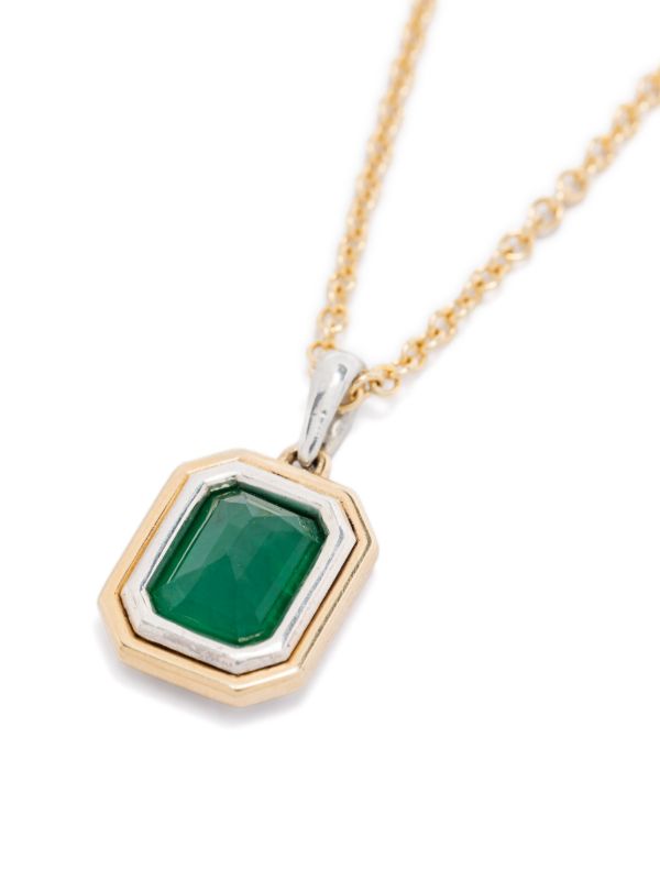 MAOR 18K Yellow Gold Equinox Peridot Necklace | Browns Necklaces