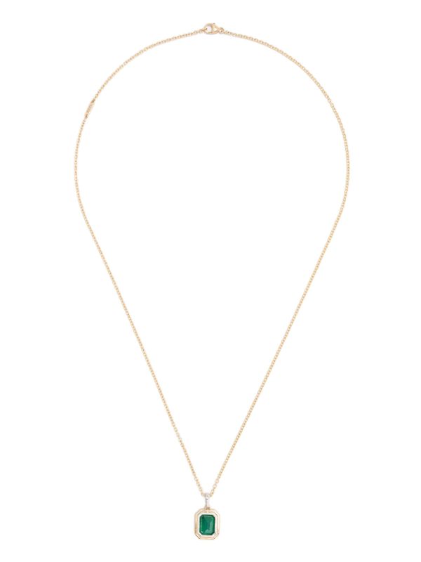 MAOR 18K Yellow Gold Equinox Peridot Necklace | Browns Necklaces